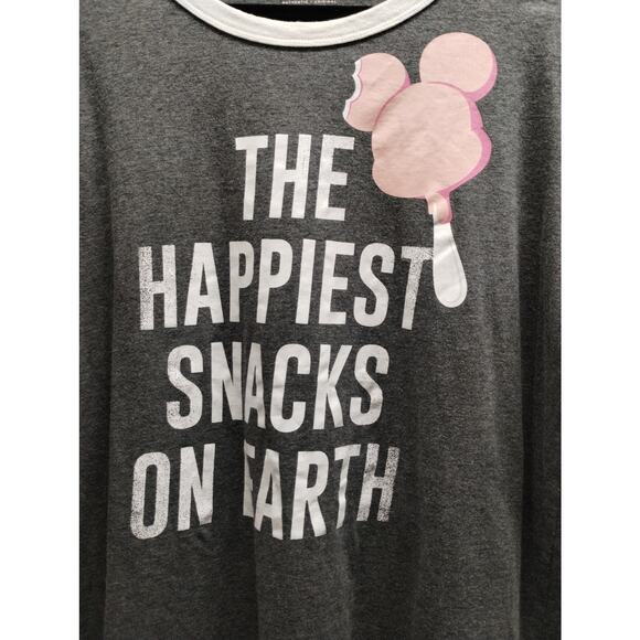 Disney Parks Women Size XL Happiest Snacks on Earth Mickey Ice Cream Bar T-Shirt - Picture 2 of 4